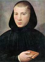 Caroto, Giovanni Francesco - Portrait of a Young Benedictine